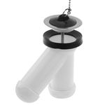 Sifón "Y" compacto con válvula para lavabo-bidet ∅ 40 x 32 mm - KS20400 - 01