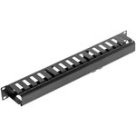 Panel guíacables para armario rack 19" 1U para gestión de cables 80mm - RM03100 - 03