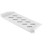 Bandeja fija blanca para armario rack 19" fijación frontal 1U profundidad de 220 mm Lanberg - WK21200 - 03
