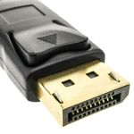 Cable Displayport 1080p FullHD para transmisión de audio y vídeo digital de 2 m color negro - YP00200 - 03