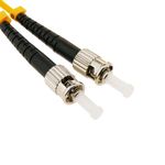 Cable de fibra óptica ST a SC monomodo duplex 9/125 de 25 m OS2 - FD03900 - 04