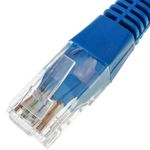 Cable de red ethernet Cat. 5e UTP de 0,5 m de color azul - RL01200 - 06