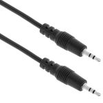 Cable de audio stereo de 2,5 mm macho a 3,5 mm macho de 3 m - TW01200 - 01