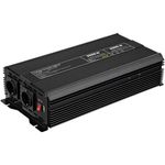 Inversor eléctrico onda modificada 12 VDC a 220 VAC de 3000W y USB - YD03300 - 01