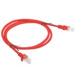 Cable de red ethernet Cat. 5e UTP de 1 m de color rojo PCU5-10CC-0100-R - RL10500 - 02