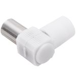 Conector de antena TV acodado hembra plástico - TT01400 - 02
