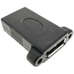 Adaptador DisplayPort hembra a hembra con contector para fijación a panel - YP05100 - 01