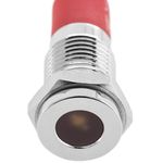 Luz LED Piloto de 8mm 12VDC para montaje en panel de color blanco - QW02000 - 03