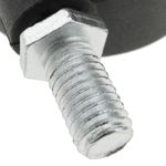 Rueda pivotante de nailon sin freno 40 mm M10 4 pack - KR00400 - 07