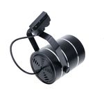 Foco LED de raíl 18W blanco frío día 120x155mm negro - NF09700 - 02