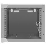 Armario Rack mural 10" 4U F310 280x310x247mm pared desmontado DIY blanco Lanberg - TR18600 - 04