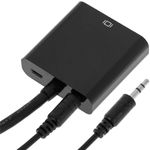 Conversor adaptador HDMI a VGA con audio minijack 10cm - HC07900 - 06