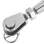Tensor de cable de acero. Modelo de horquilla a anilla de rosca 10 mm - NY04800 - 09