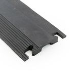 Pasacables de suelo para protección de cables eléctricos de 1 vía 102 x 13.5 cm (2-PACK) - YZ01100 - 03