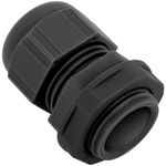 Prensaestopas de poliamida PG13,5 negro - ES11400 - 04