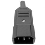 Clavija IEC-60320 C14. Enchufe macho recto - CM03300 - 05
