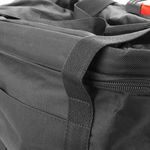 Cesta de bicicleta desmontable para manillar de lona negra impermeable con cremallera - BK08200 - 06