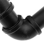 Portarrollos WC de 125 mm para papel higiénico de acero. Tubo industrial y vintage - IP06100 - 07