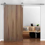 Raíl guía para puerta corredera de color acero mate de 2m fijación lateral - S021700 - 01