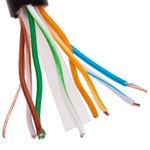 Bobina de cable de red ethernet Cat. 6 FTP CCA de 100 m rígido de color negro - LQ04400 - 04