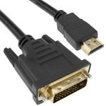 Cable HDMI de tipo HDMI-A macho a DVI-D macho de 3 m - HD01300 - 01