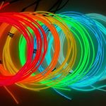 Cable electroluminiscente blanco de 2.3mm en bobina 25m - NW07300 - 02