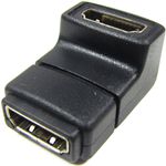 Adaptador HDMI de tipo HDMI-A hembra a HDMI-A hembra acodado - HD04500 - 01