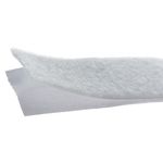 Bobina de cinta adherente adhesiva de 50mm x 25m de color blanco cara de fijación - VR07300 - 02