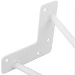 Pies para mesa y mueble Patas en acero 2 varillas 41 cm blanco 4-pack - SA84800 - 07