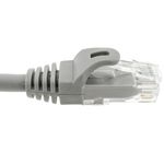 Cable de red ethernet Cat. 6a UTP de 5 m de color gris - RJ06700 - 03
