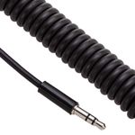 Cable audio estéreo minijack 3.5 macho macho 1m rizado flexible - TV07900 - 04