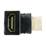 Adaptador HDMI de tipo HDMI-A macho a HDMI-A hembra acodado arriba - HD04600 - 05