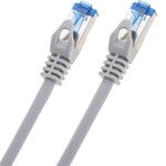 Cable de red ethernet Cat. 6a SFTP de 0,5 m de color gris - RU06200 - 05