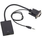 Conversor VGA a HDMI con audio y cable de alimentación USB - HC04300 - 02