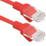 Lanberg cable de red ethernet UTP Cat. 5e 0,5m rojo - RL10200 - 02