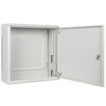 Rack19 mural 6U+3U F200 540x200x540 blanco puerta metálica Lanberg - WK01800 - 02