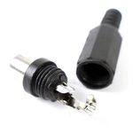 Conector RCA hembra de color negro - CM01800 - 03