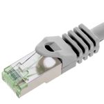 Cable de red ethernet Cat. 8.1 S/FTP de 1 m de color gris - RY45300 - 05