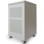 Armario rack 19" de pie 20U 600x600x1000mm blanco MobiRack GO de RackMatic - WB05100 - 08
