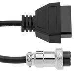 Cable de diagnóstico OBD2 6 pin compatible con motocicletas PGO - OB13700 - 05