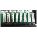 Patch panel de 24 RJ45 Cat.5e UTP 1U negro en cajón extraible Reacondicionado - SA04F00 - 05