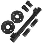 Barra de soporte de 370 mm. Toallero de tubos industrial y vintage - IP05100 - 06