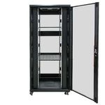 Rack de Suelo PHASAK 19" Pro Server · 800 x 1000 mm · Montado con ventilación y gestión de cableado - PHO 8137 - 03