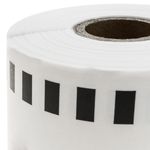 Rollo bobina de etiquetas adhesivas compatibles con Brother DK-22225 ancho 38mm long. 30.48m - KT06900 - 04