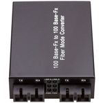 Conversor de fibra óptica de multimodo a monomodo SC 100 Mbps de MM a SM - UF00500 - 04