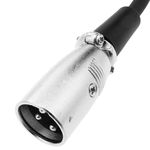 Cable de audio mono XLR 3-pin macho a TRS jack 3.5mm macho de 1m - AZ02100 - 06