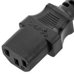 Cable eléctrico US NEMA-5-15P a IEC-60320-C13 de 1.8m negro - CL06200 - 07
