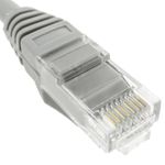 Cable de red ethernet Cat. 6a UTP de 5 m de color gris - RJ06700 - 02