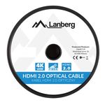 Cable HDMI Lanberg CA-HDMI-20FB-0500-BK HDMI 2.0 optico AOC de 50m negro - HI10200 - 06