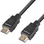 Cable HDMI v1.4 macho a macho de 3 m color negro de Lanberg CA-HDMI-15CC-0030-BK - HI14200 - 01